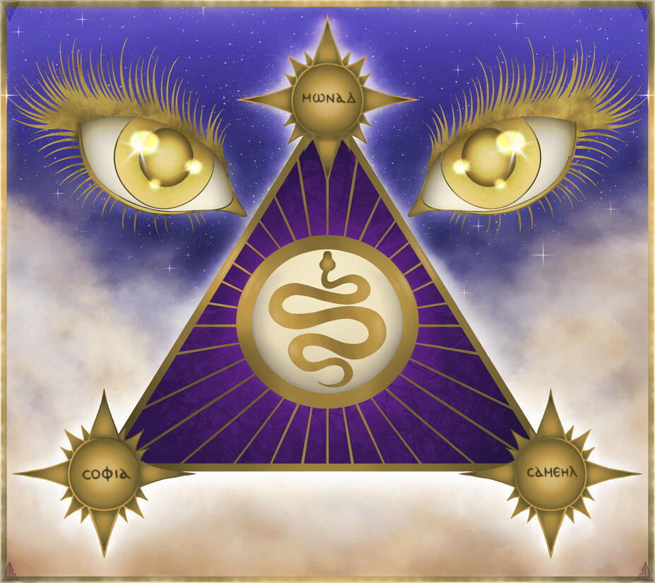 &quot;PISTIS SOPHIA&quot; Editorial Illustration