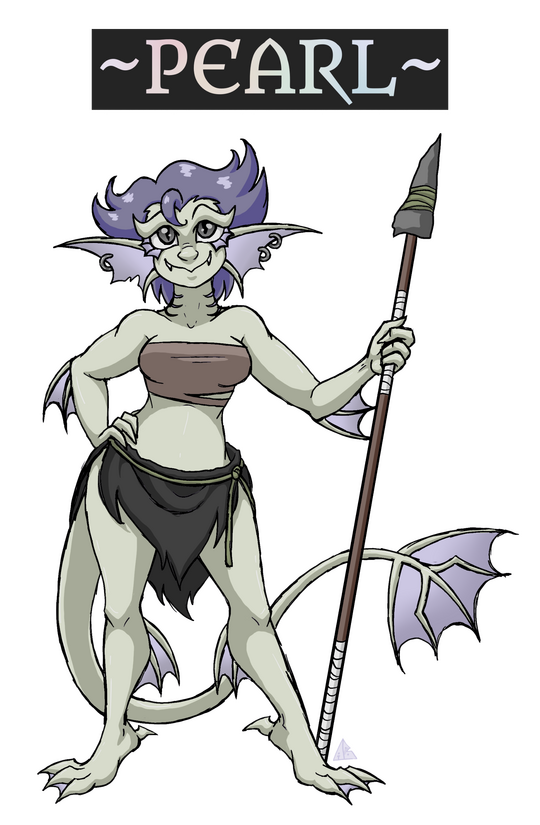 &quot;Pearl&quot; Gargoyles Character Concept