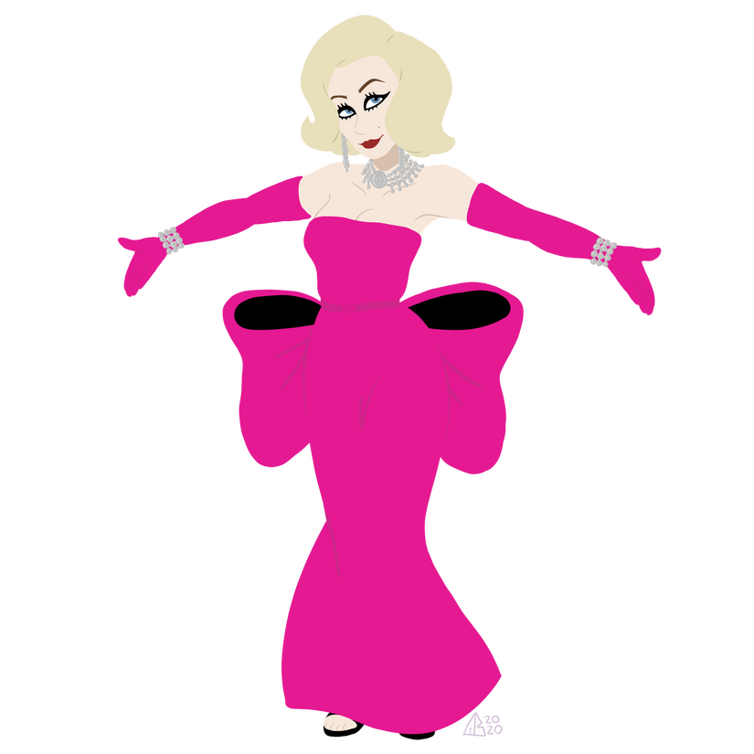 Diamond's Are A Girl's Best Friend, Marylin Monroe