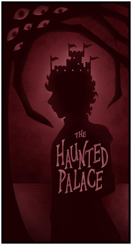 The Haunted Palace, Book Cover Illustration